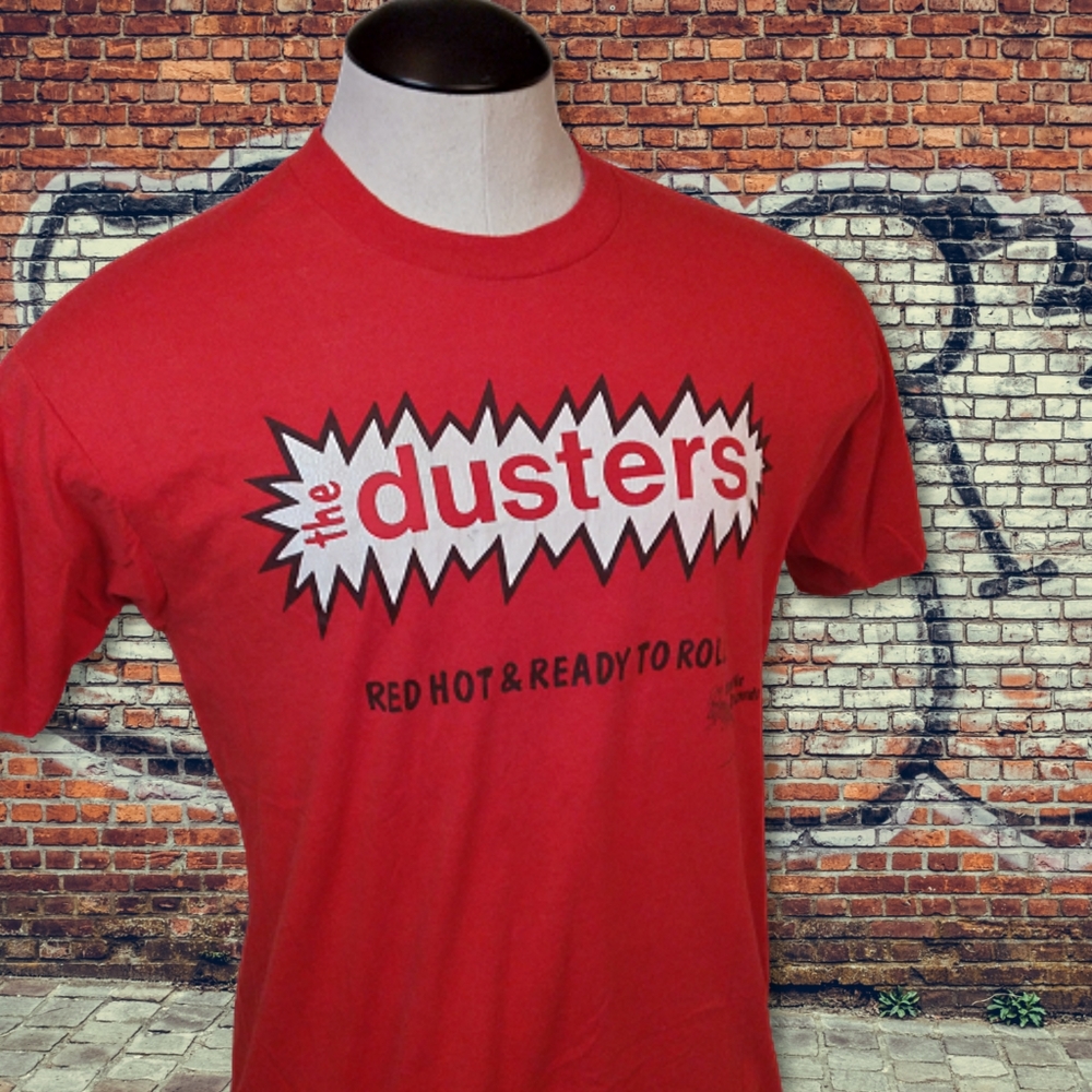 Rare Vintage Dusters Red T-shirt, Men's XL